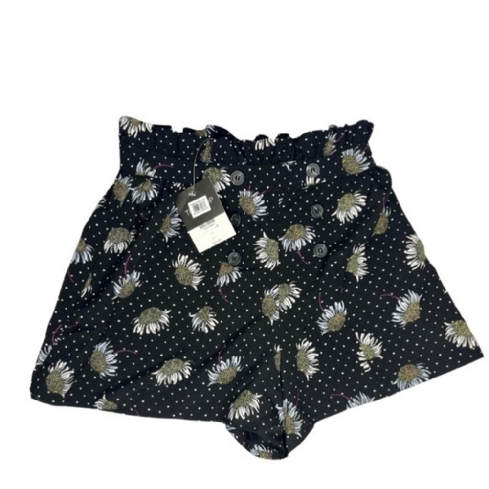 Topshop Daisy Printed Shorts nwt size US 2